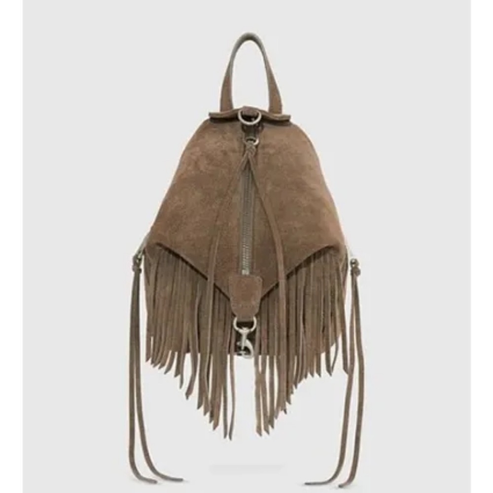 Rebecca Minkoff suede backpack mini